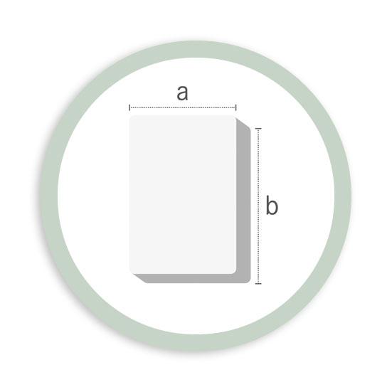 Rechthoekig matras / tussenmatras