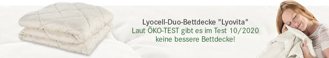 Duo dekbed Lyovita van ÖKO-TEST 10/2020