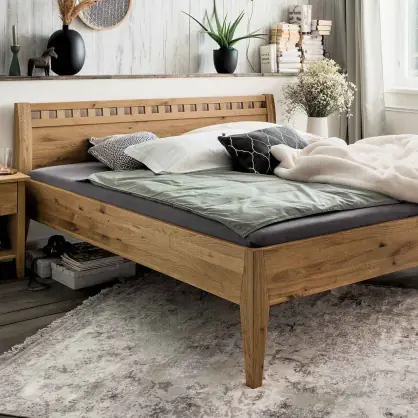 Massief houten bed Divina