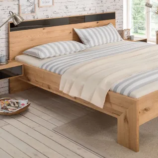 Massief houten bed Rivaro