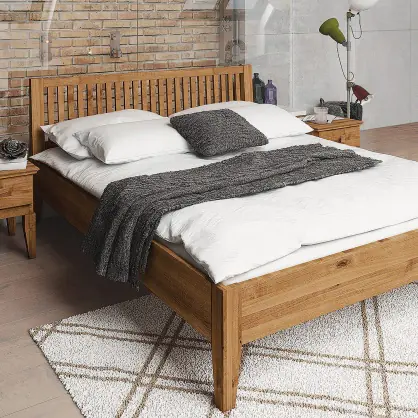 Massief houten bed Daria