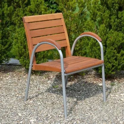 Chaise de jardin « Celano-Acero »