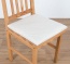 Coussin d'assise avec âme en noix de coco et rembourrage confortable en laine vierge Coussin d'assise avec âme en noix de coco et rembourrage confortable en laine vierge