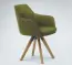 Comfortabele stoel in modern ontwerp