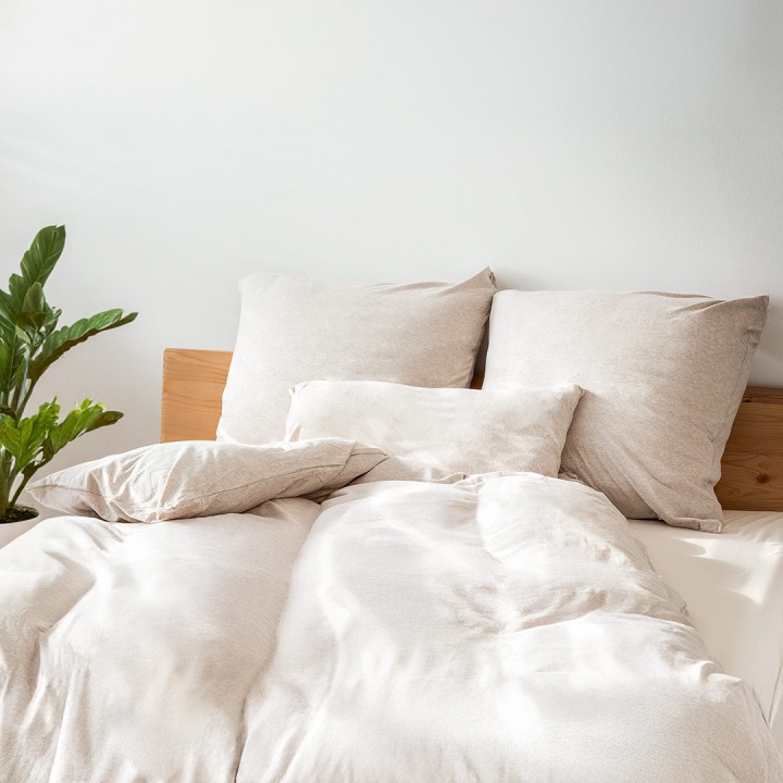 Linge de lit en jersey fin « Melange » Linge de lit en jersey fin « Melange »