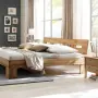 Molara massief houten bed in kernbeukenhout