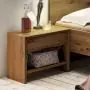 Table de nuit Corvina avec tiroir et compartiment de rangement