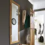 Miroir avec cadre en bois huilé, ici dans la variante 02