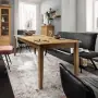 Table de salle à manger moderne en pin massif