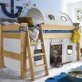 Rideau de jeu pour mini-lits superposés - pour jouer et rêver