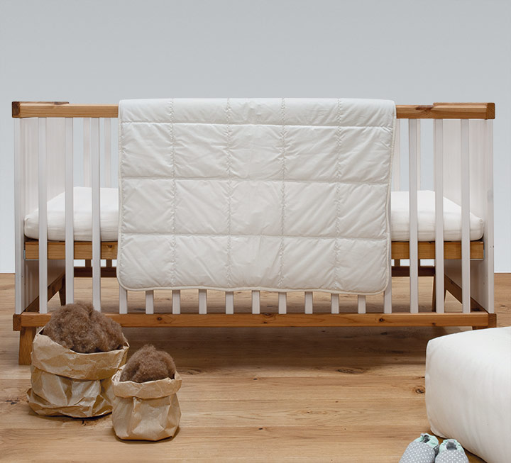 Babydekbed kameelhaar "Cammello" Babydekbed kameelhaar "Cammello"