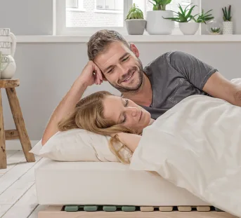 Pour les couples qui recherchent la solution de matelas parfaite pour leur lit double