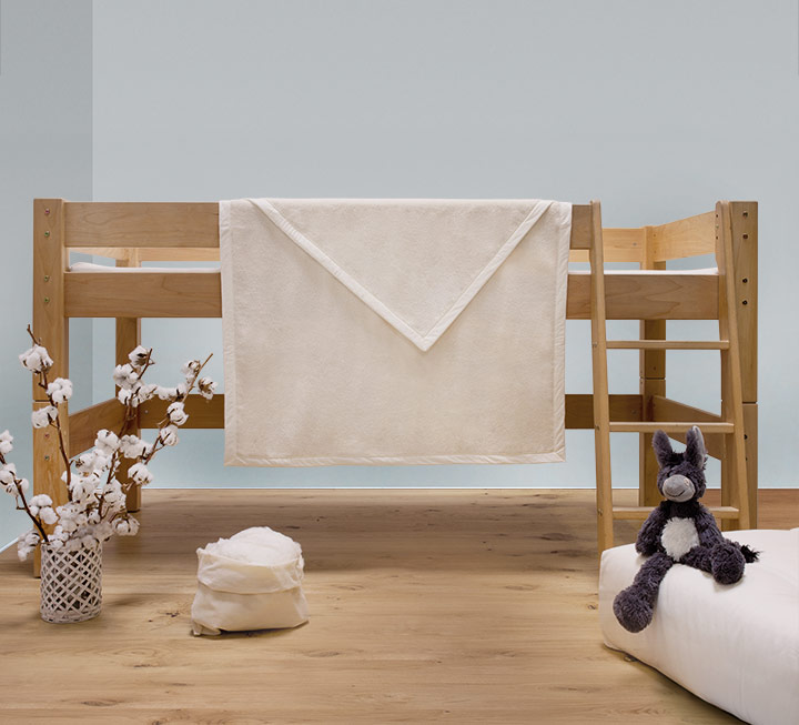 Kinderdekbed katoenen badstof "Nido" Kinderdekbed katoenen badstof "Nido"
