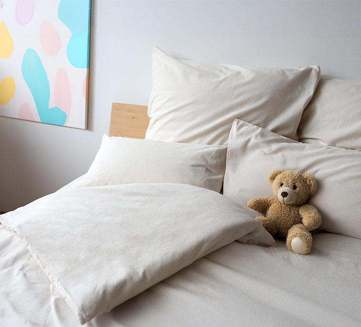 Kinderbedlinnen fijnflanel "Comodo" Kinderbedlinnen fijnflanel "Comodo"